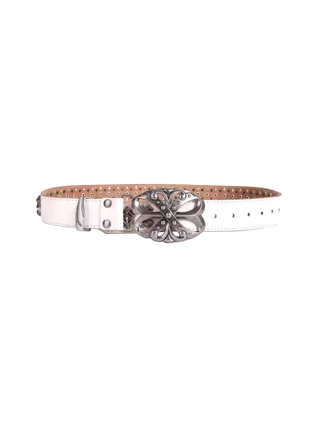 DND4DES | Studded Rhinestone Real Leather Punk Belt - PSYLOS 1, DND4DES | Studded Rhinestone Real Leather Punk Belt, Belt, DND4DES•JAPAN, PSYLOS 1